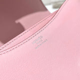 Side view of chic structured handbag