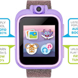 Front view of PlayZoom unisex purple watch