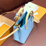  understated carryall bag styled with outfit 18