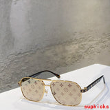 Angled view of Louis Vuitton unisex sunglasses