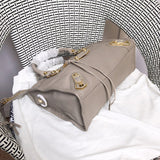 Back view of signature premium women's handbag – women's everyday handbag