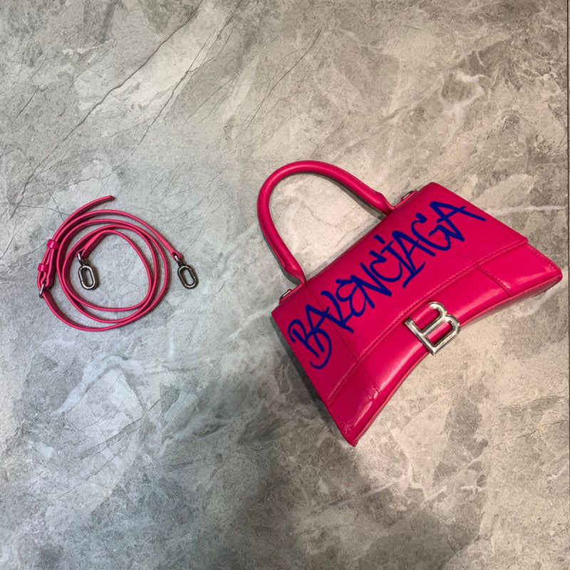 Modern Faux Leather Handbag - Polished Finish | Women's Premium Handbag #874 - front view (image 1) of designer-inspired handbag