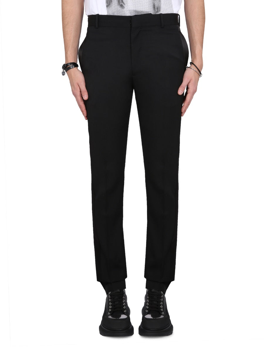 Alexander McQueen pants luxury designer piece front view