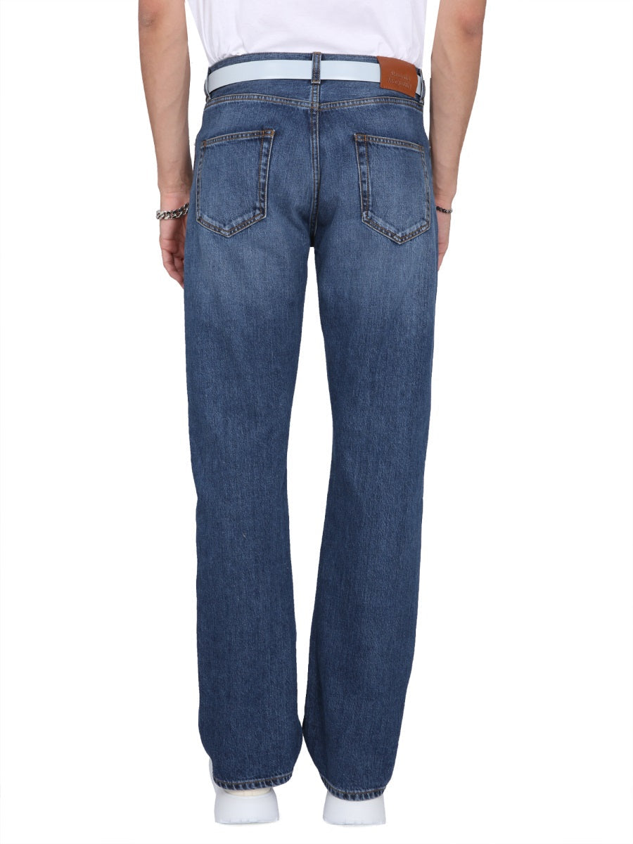 Alexander McQueen Jeans? Alexander Mcqueen Men Five Pocket Jeans Classic Everyday Designer Jeans