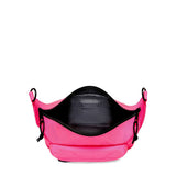 Close-up of Balenciaga shoulder bags hardware and fine stitching