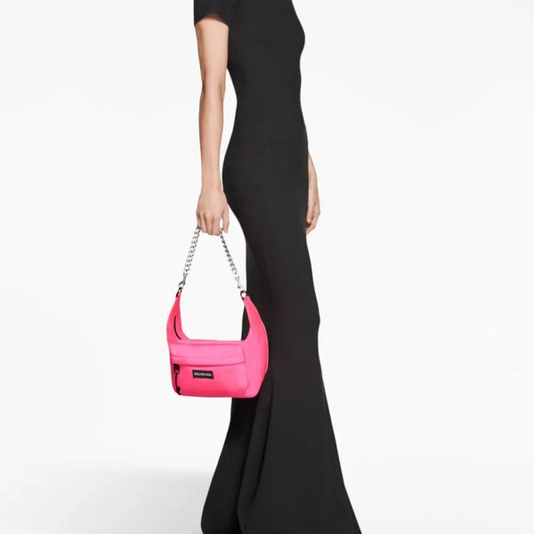 Balenciaga Bags- BALENCIAGA Medium Chained Shoulder Handbag - 29x18x11 CM Premium Designer Shoulder Bag