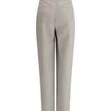 Fendi premium pants detail and craftsmanship close-up