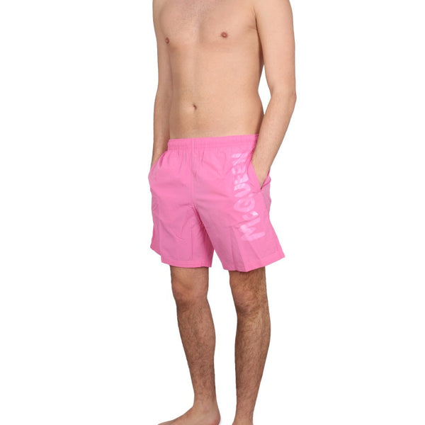 Alexander McQueen Accessories? Alexander Mcqueen Men Logo Print Swimsuit Luxury Designer Fashion Accessory