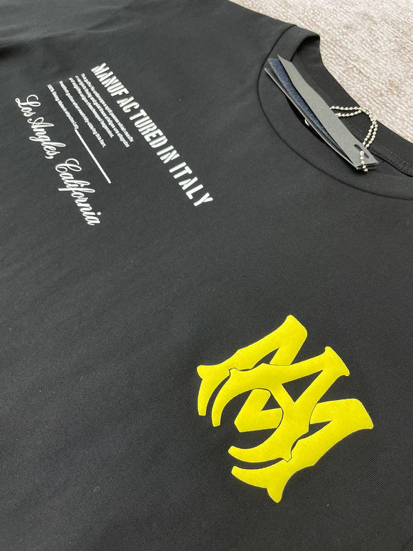 Amiri t-shirt close-up — premium authentic designer style