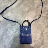 Classic Faux Leather Handbag - Polished Finish | Women's Everyday Carry Handbag #1060 - front view (image 1) of designer-inspired handbag