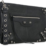 Balenciaga pochettes side profile designer luxury fashion