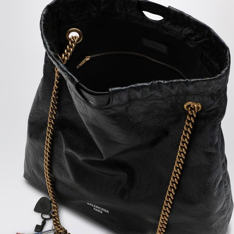 Balenciaga Bags? BALENCIAGA Crush Media Mini Leather Tote Handbag Elegant Everyday Designer Handbag