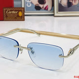 Lifestyle view of Cartier unisex sunglasses