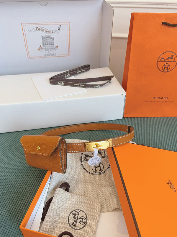 Side view of smart structured handbag