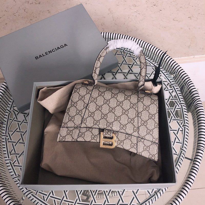 Side profile of signature refined women's handbag – women's premium purse