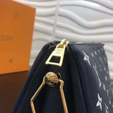 Top view of structured signature women's handbag – women's luxury handbag