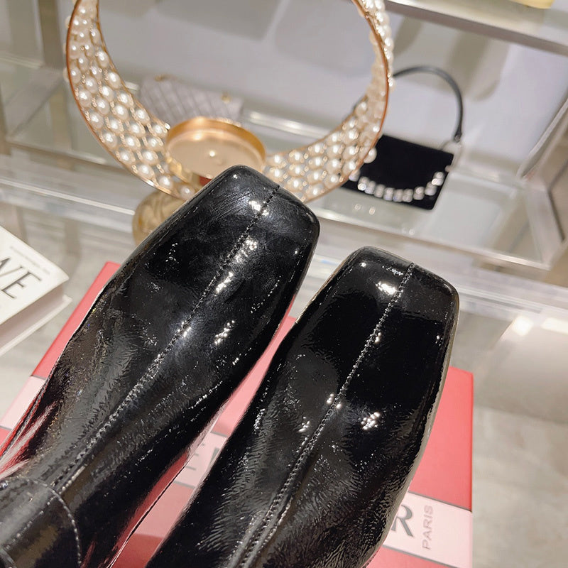 Roger Vivier luxury shoes close-up — premium authentic designer style