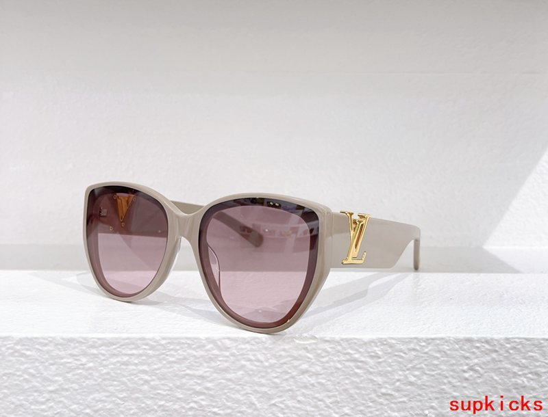 Lifestyle view of Louis Vuitton unisex sunglasses