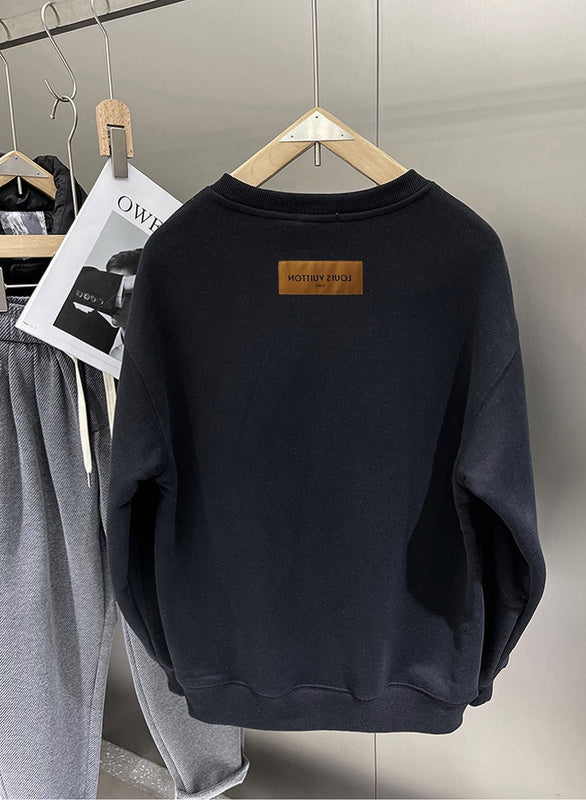 Full styled look of Louis Vuitton luxury clothing with contemporary cut