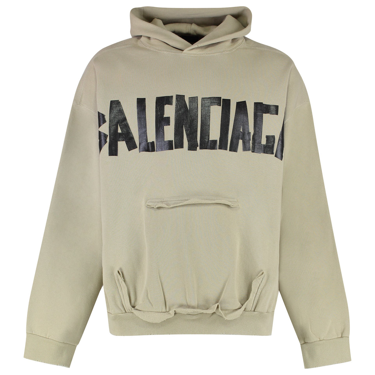 Balenciaga Hoodies? BALENCIAGA Ripped Pocket Hoodie for Men Comfortable Luxury Streetwear Hoodie