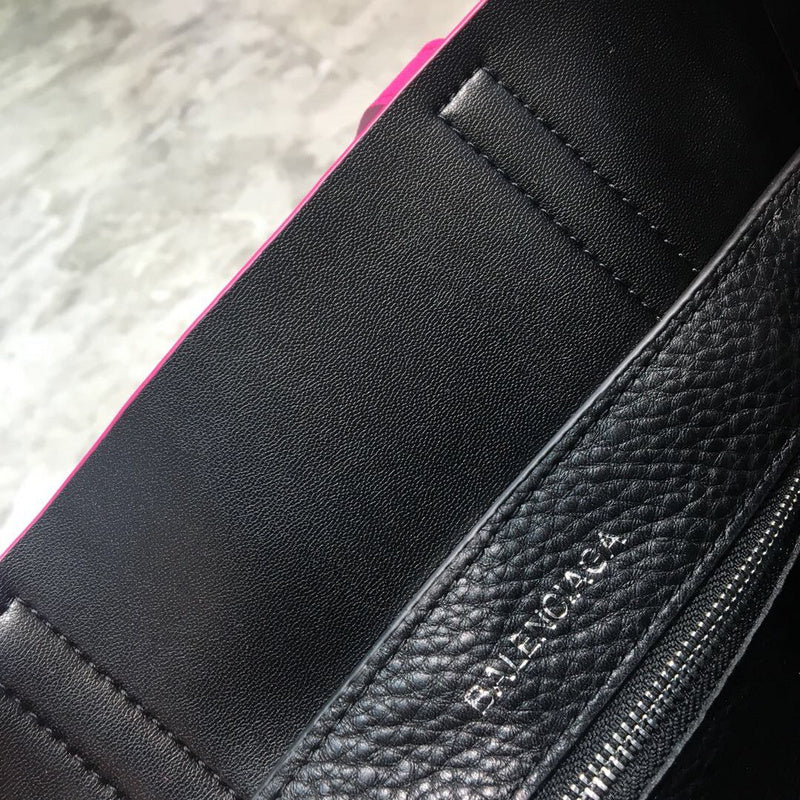 Chic Vegan Leather Handbag - Sleek Minimalist Lines | Women's Everyday Carry Handbag #922 - alternate angle view (image 8) of designer-inspired handbag