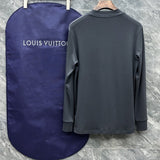 Side profile of Louis Vuitton luxury clothing with streetwear-inspired cut