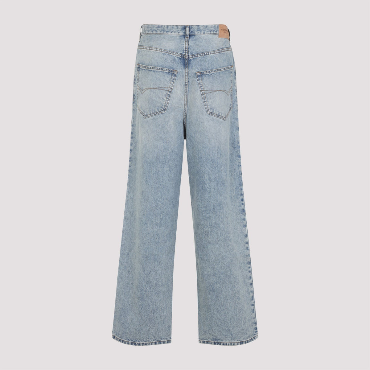Balenciaga Jeans? BALENCIAGA Baggy Fit Unisex Denim Jeans Classic Everyday Designer Jeans