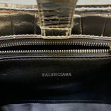 Understated Faux Leather Handbag - Polished Finish | Women's Designer-Inspired Purse #395 - texture close-up (image 9) of designer-inspired handbag