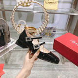 Roger Vivier luxury shoes front view — premium authentic designer style