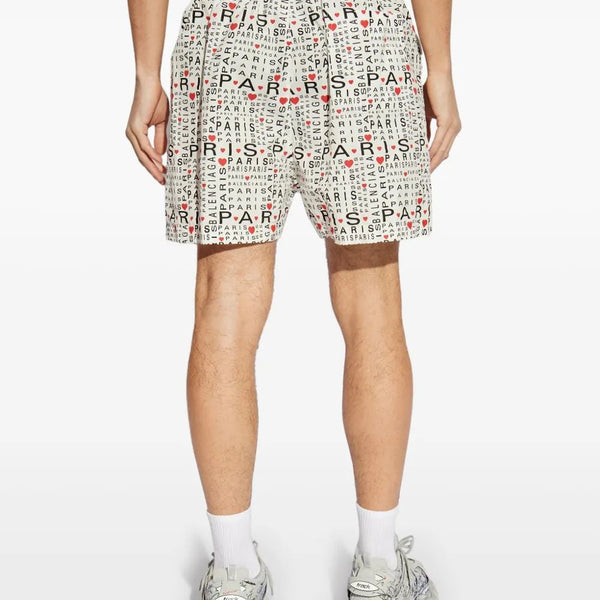 Balenciaga Pants? BALENCIAGA Men's Mini Pyjama Shorts for SS25 Premium Designer Casual Trousers