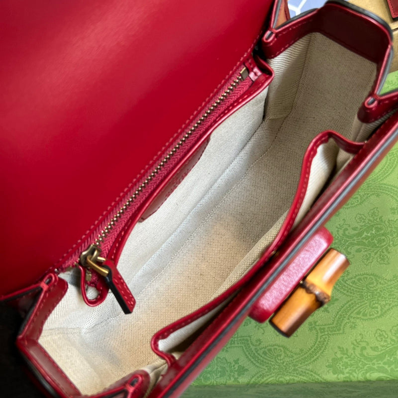 Close-up detail of curated bag design