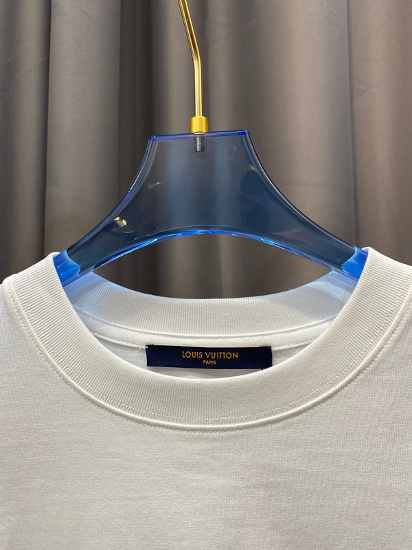 Front view of Louis Vuitton cotton t-shirt with tailored silhouette