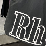 Full styled look of Rhude luxury clothing with logo-detail design