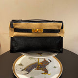 Statement bag shown from front angle