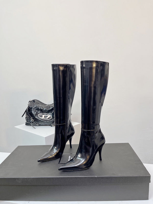 Saint Laurent luxury shoes back view — premium authentic designer style
