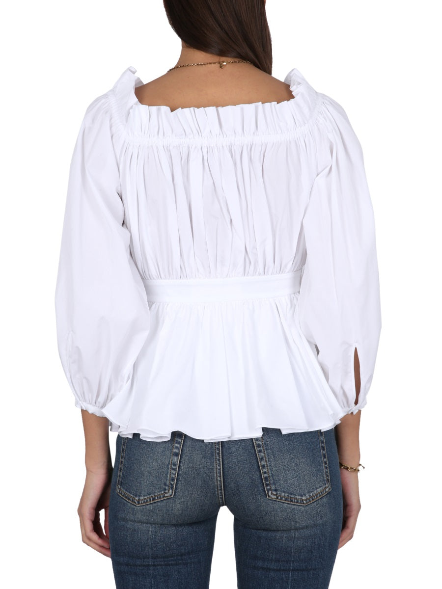 Alexander McQueen tee shirts side profile designer luxury fashion