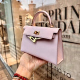 Sculpted bag shown from front angle