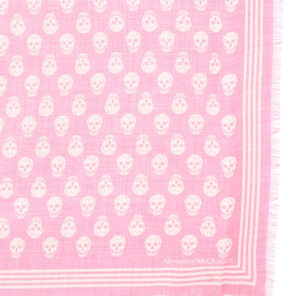 Alexander McQueen premium scarves & wraps detail and craftsmanship close-up