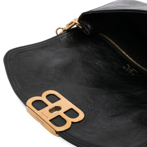 Balenciaga Bags? BALENCIAGA Mini BB Flap Leather Handbag Luxury Designer Leather Handbag
