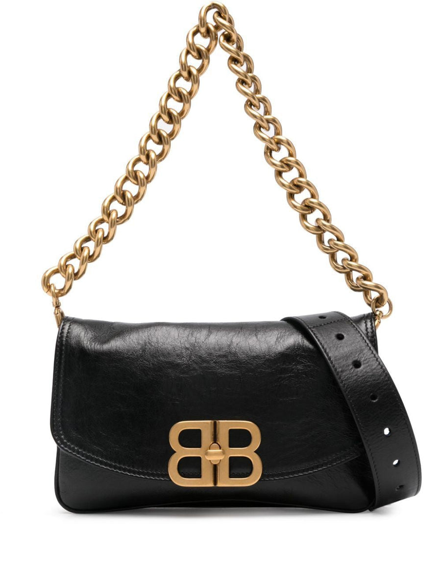 Balenciaga Bags? BALENCIAGA Mini BB Flap Leather Handbag Premium Designer Shoulder Bag