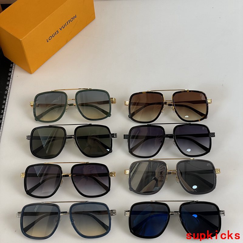 Lifestyle view of Louis Vuitton unisex sunglasses