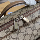 Close-up detail of statement signature women's handbag – women's statement bag