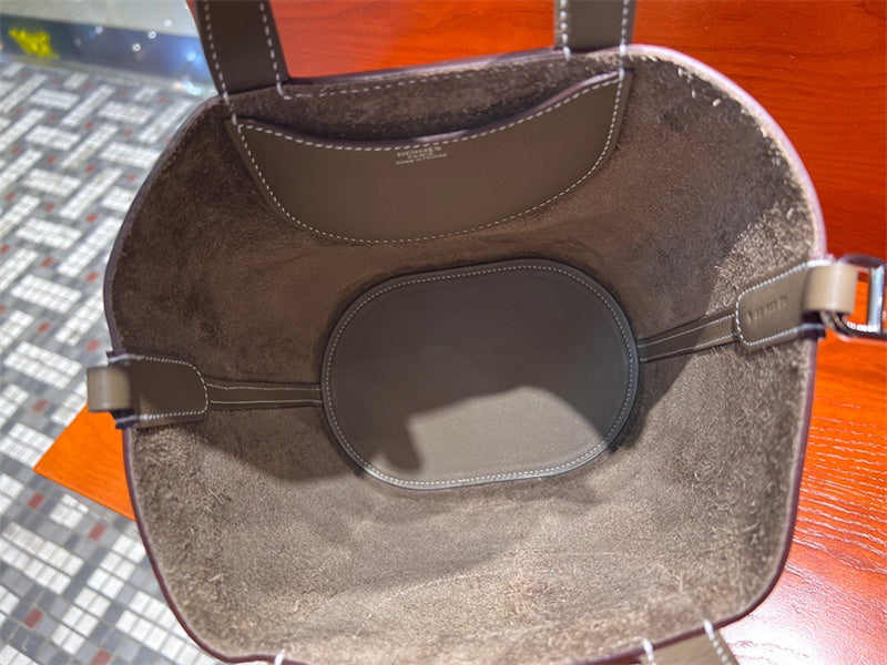 Close-up detail of sophisticated bag design