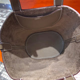 Close-up detail of sophisticated bag design