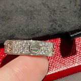 Front view of Cartier unisex jewelry piece