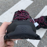 Balenciaga Grey High-Top Sneakers - Angled View