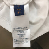 Side profile of Louis Vuitton cotton t-shirt with label-forward styling