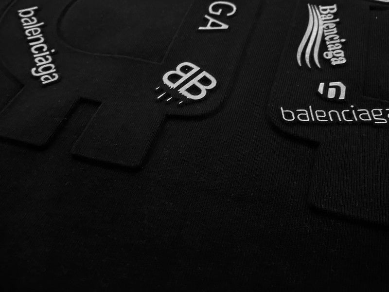 Balenciaga t-shirt styling view — premium authentic designer style