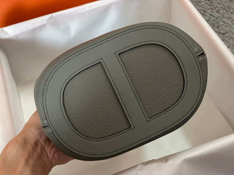 Close-up detail of clean-lined bag design