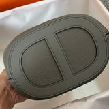 Close-up detail of clean-lined bag design